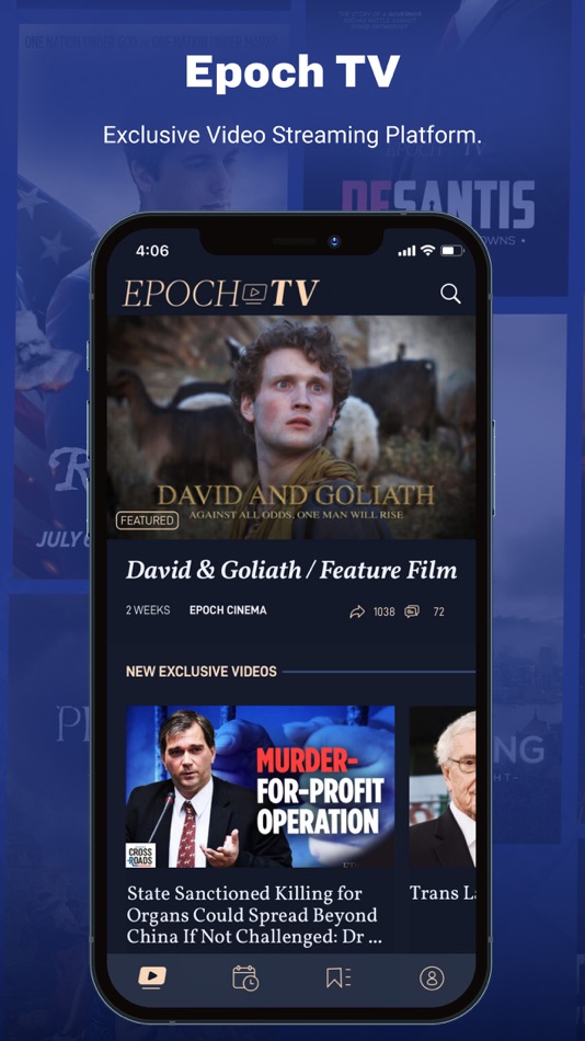 #1. Epoch TV (iOS) By: Epoch Usa Inc