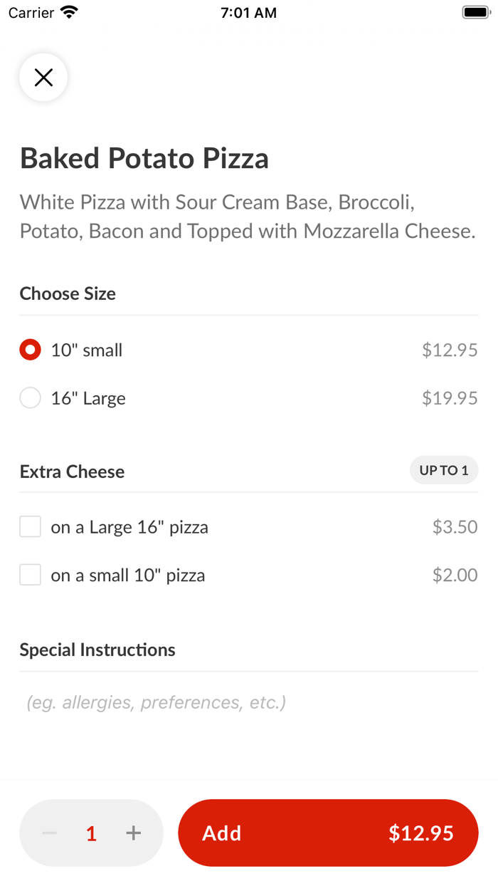 Papa-Zs and Sons Pizza