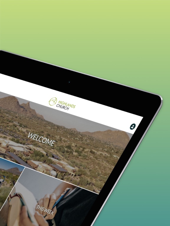 Highlands Church AZ iPad screenshot 2 - Lifestyle app
