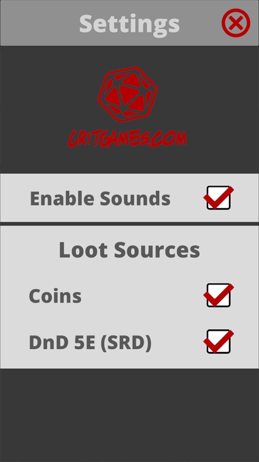 #6. RPG Loot by Crit Games (iOS) 由: Robert Beatty