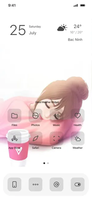 Good Weather Widget iPhone screenshot 2
