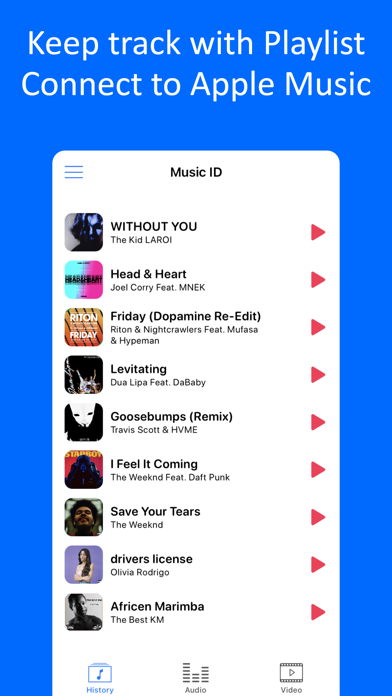 Music Identifier ‣ Find Songs Screenshot