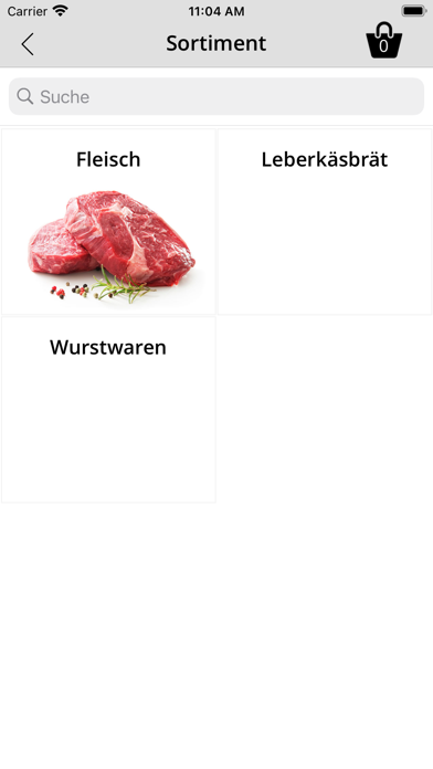 Metzgerei Rieder Screenshot