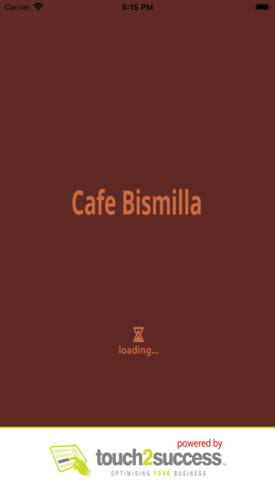 Cafe Bismilla Bradford. Screenshot