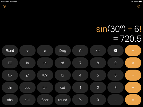 Screenshot #6 pour Calculator-Basic & Scientific