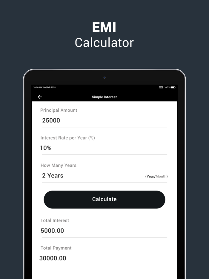 Calculate GST  EMI Calculator