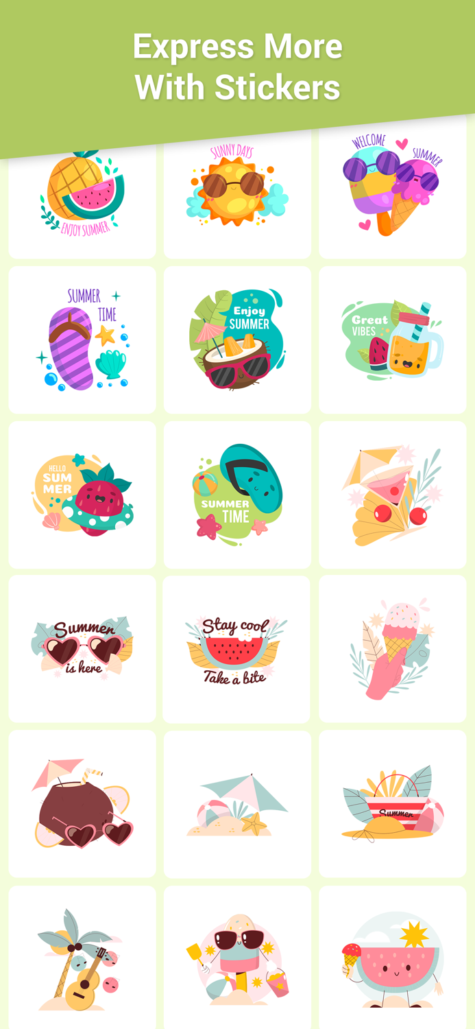 Picnic and Fun Loving Stickers