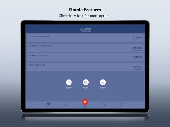 El Dorado Savings Bank Mobile iPad screenshot 5 - Finance app