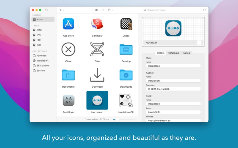 Screenshot #1 pour InerziaIcon