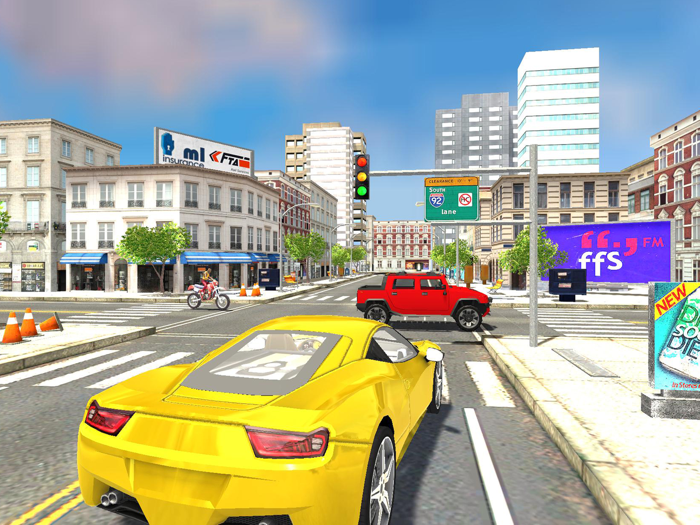 Car Driving School Sim 3d