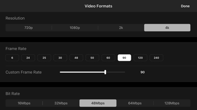 Screenshot #3 pour ProCam - Caméra vidéo 4k HD