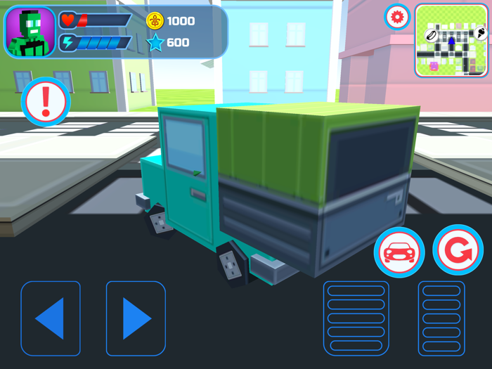 Pixel Gangster Superhero Crime