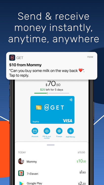 Get - Pocket Money App & Card screenshot-4
