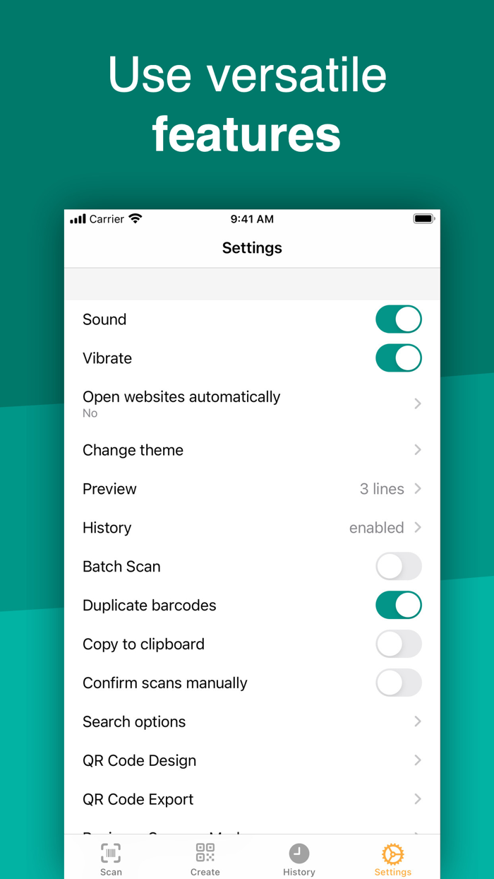 QR Code and Barcode Scanner ・