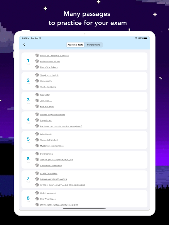 Screenshot #2 for IELTS Reading - Advanced