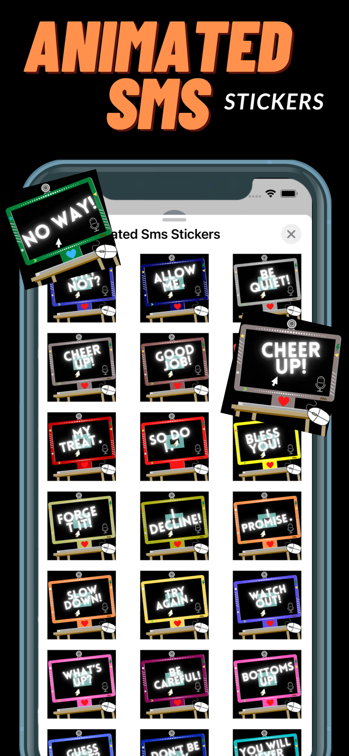 Animated Sms Stickers