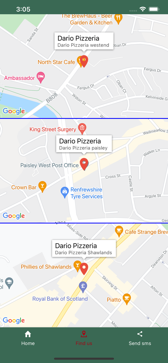 Dario Pizzeria Glasgow