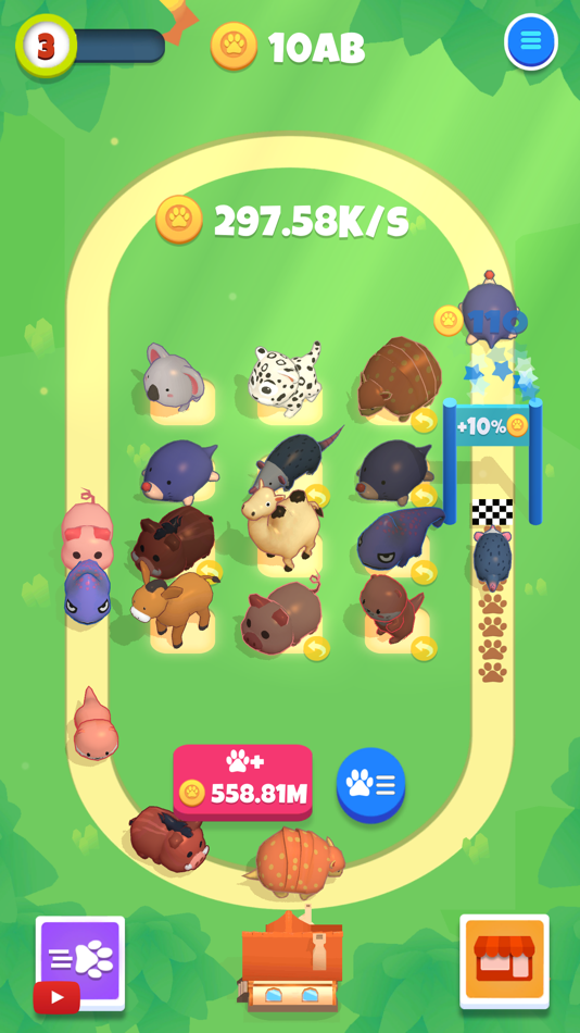 #4. Pet Merge Run (iOS) 由: Phuong Ta