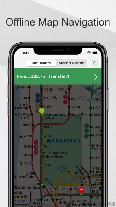 NYC Subway MTA Mapのおすすめ画像1