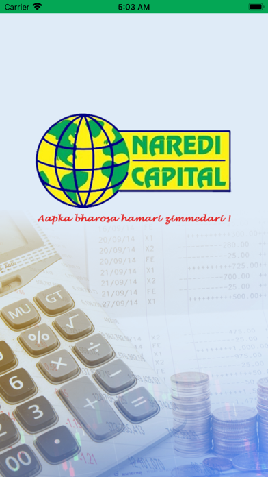 Naredi Capital Financial Screenshot
