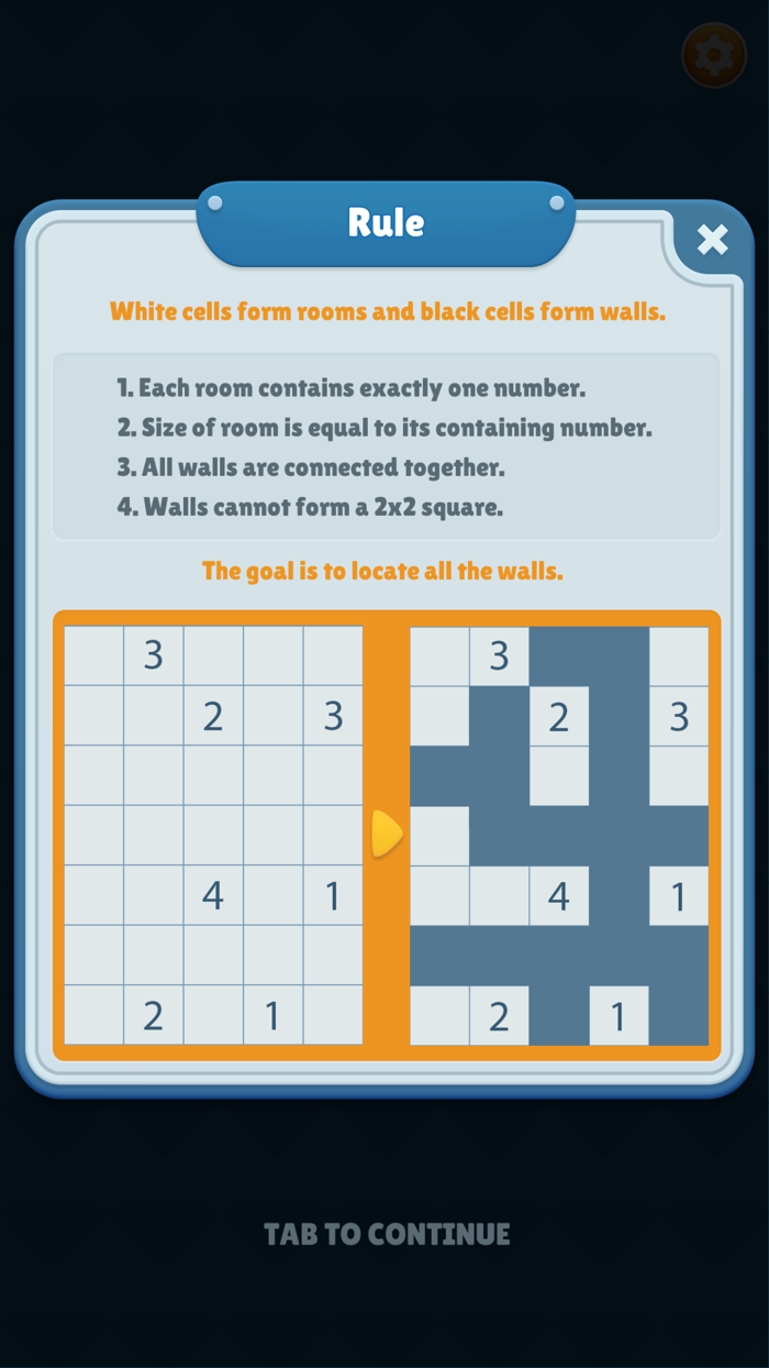 E7 Nurikabe - Brain Teaser