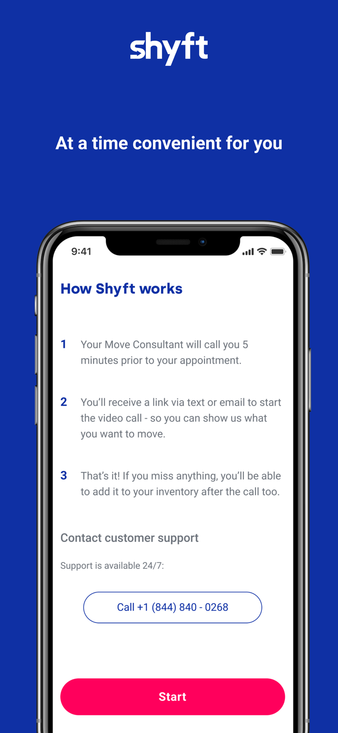 Shyft Moving - Survey Software
