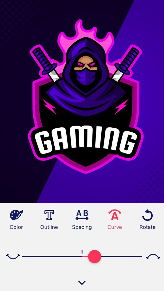 #2. eSport Logo Maker - Make Logos (iOS) Av: INFOSTRING TECHNOLABS PRIVATE LIMITED