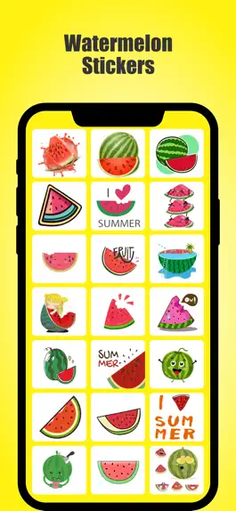 Game screenshot Watermelon Stickers! apk