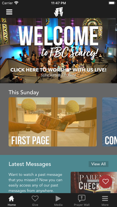 First Baptist Church Searcy AR Screenshot