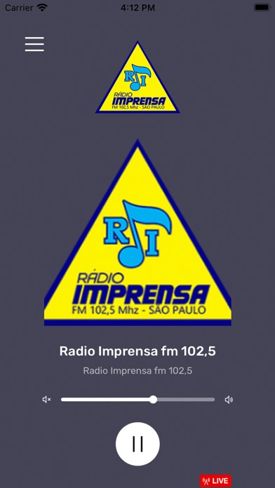 Radio Imprensa FM 102,5 Screenshot