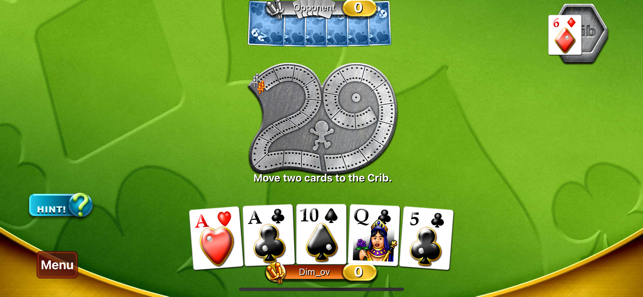 ‎Cribbage HD Screenshot