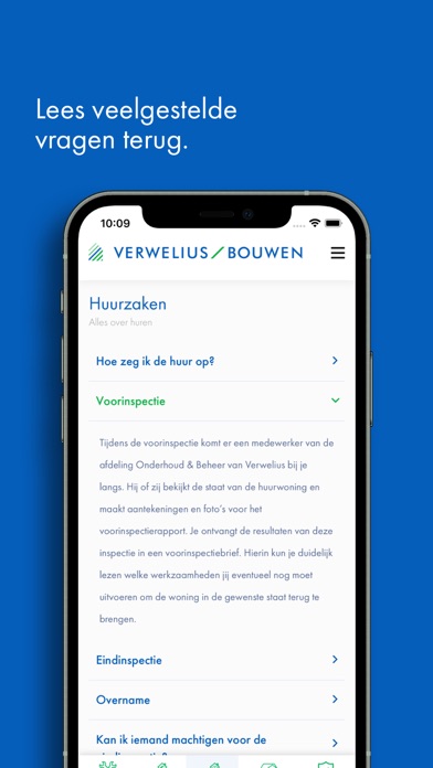 Verwelius Huurportaal Screenshot