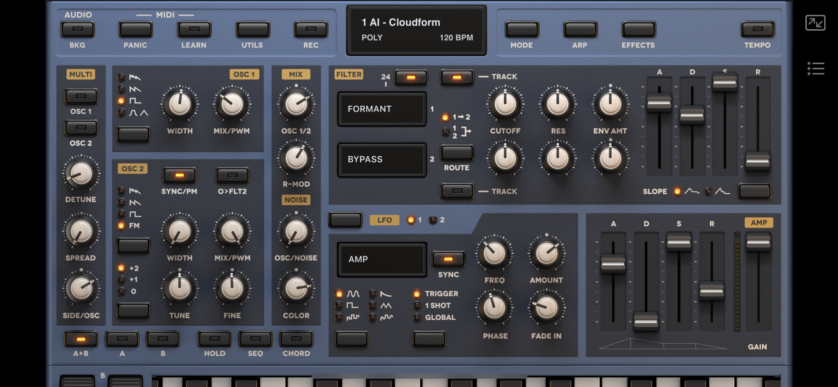 Sunrizer synth