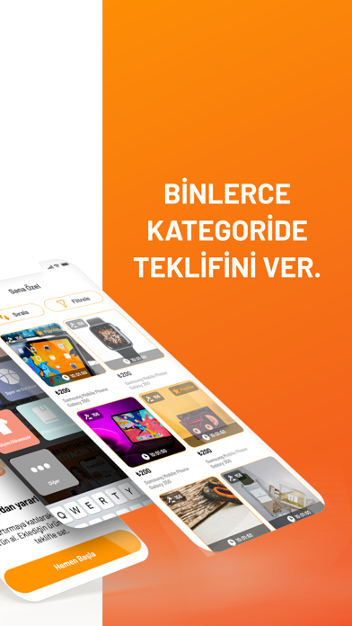 BiTeklifAt:Online Açık Artırma Screenshot