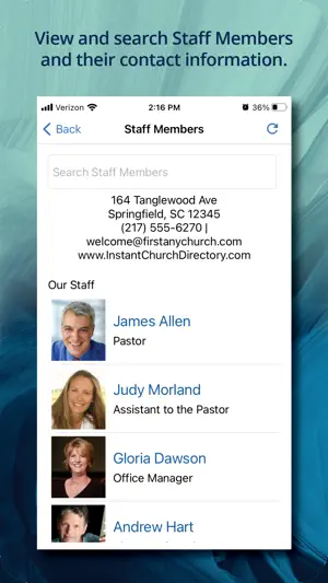 Instant Church Directory screenshot 4