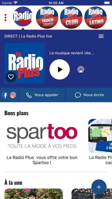 Screenshot #1 pour La Radio Plus