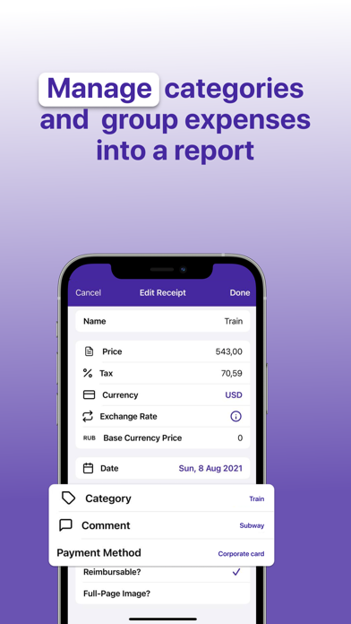 Screenshot #2 pour Smart Receipts: Expenses & Tax