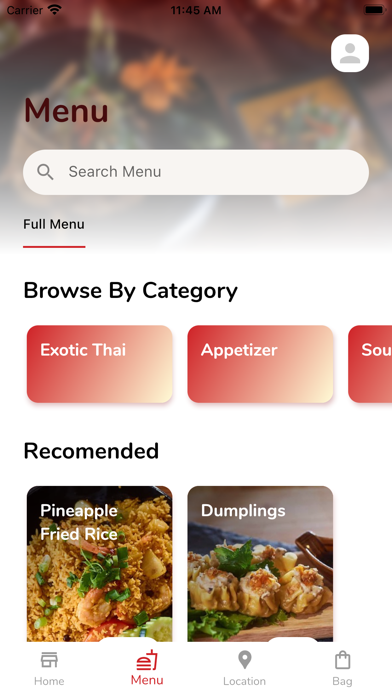 Udom Thai Screenshot