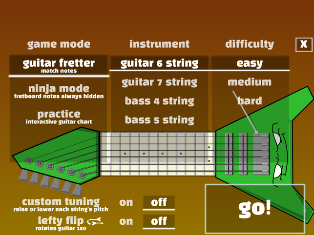 ‎Guitar Fretter Screenshot