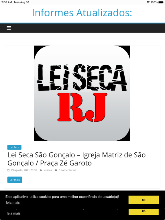 Screenshot #4 pour Lei Seca Rj Resumo