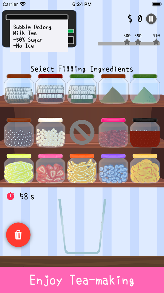 #3. Bubble Tea Fever (iOS) 由: Fung Yiu Fu
