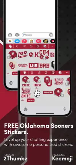 Game screenshot Oklahoma Sooners Keyboard apk