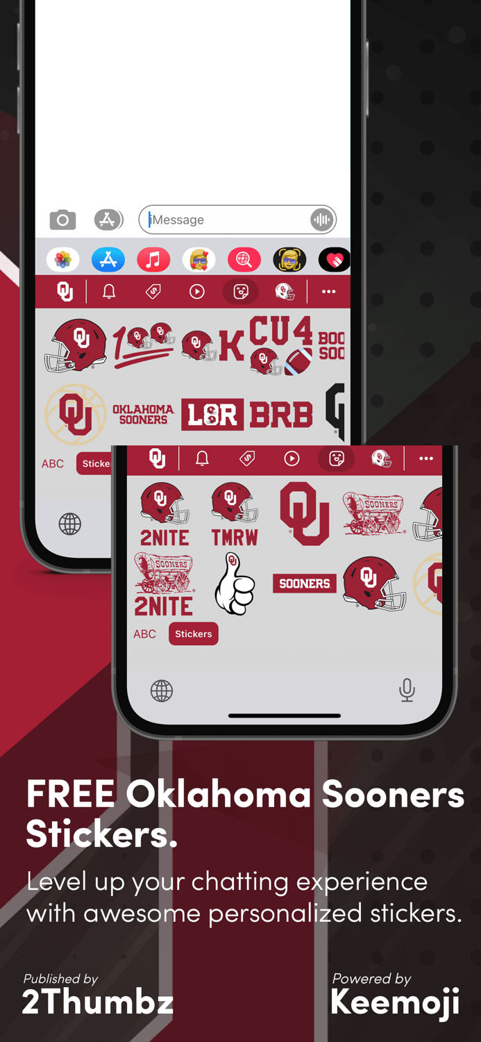 Oklahoma Sooners Keyboard