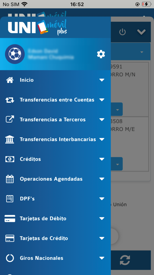 #4. UNImóvil Plus (iOS) De: Banco Union S.A.