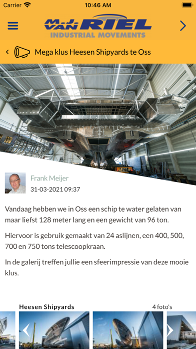 M.J. van Riel Screenshot