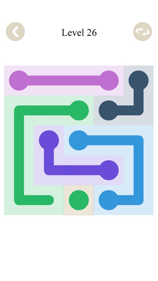 #4. Link The Dot - puzzle game (iOS) 由: ya zhou wang