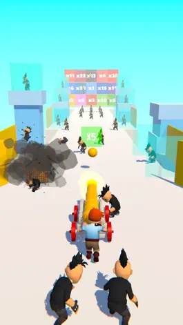 Game screenshot Cannon Ball Rush mod apk