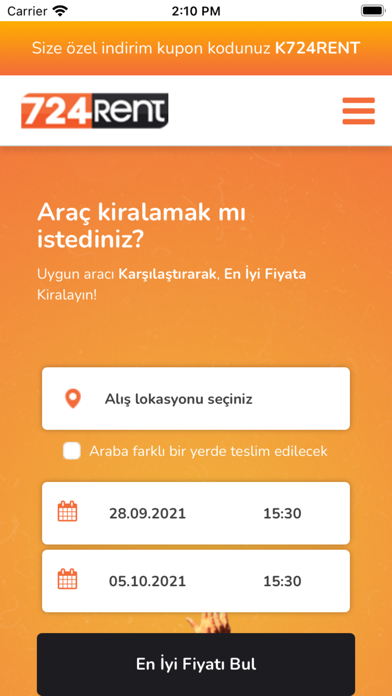 724Rent Screenshot
