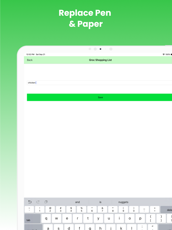 Screenshot #5 pour EZ Grocery List IQ App