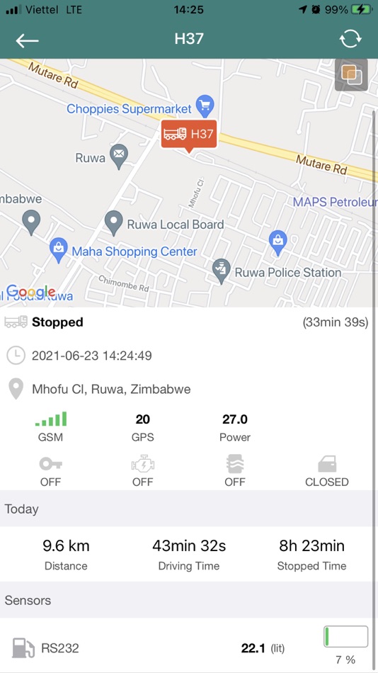#3. Tend Tracker (iOS) Podle: GoTrack JSC